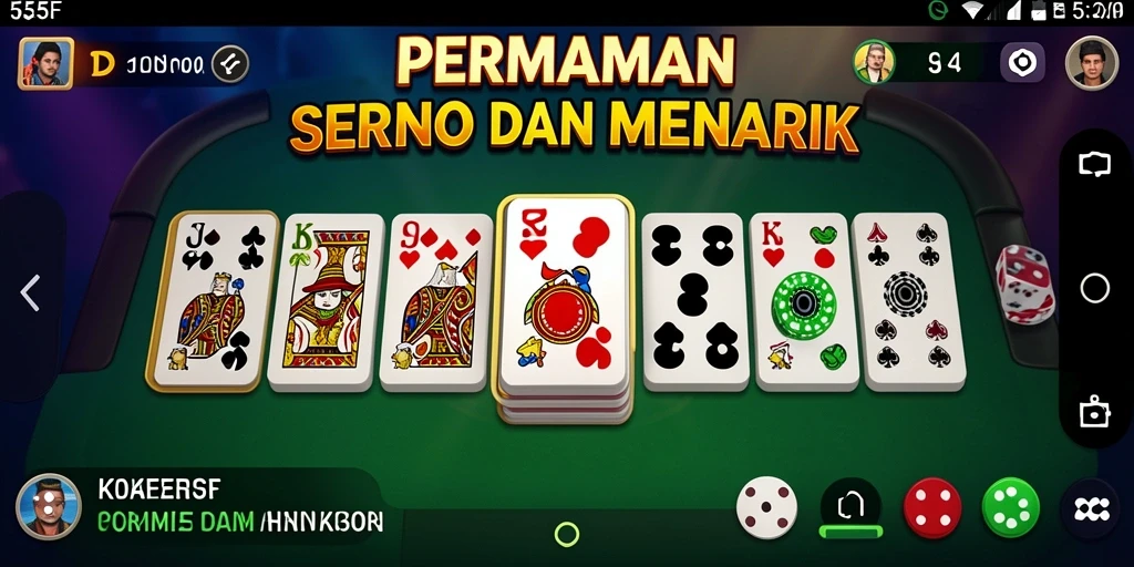Tampilan gameplay menarik dari 555F dengan suasana yang seru.