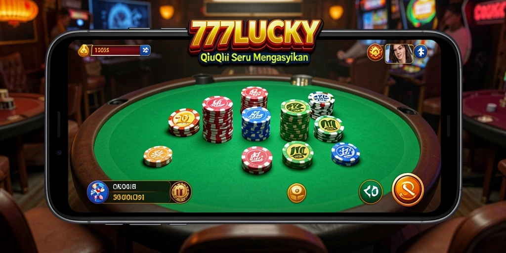 Tampilan gameplay QiuQiu yang menarik dan dinamis.