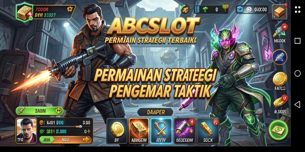 Tampilan permainan Strategi yang intens dan penuh aksi.
