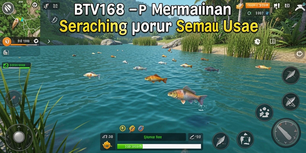 Gameplay memancing yang seru dan menegangkan di BTV168.