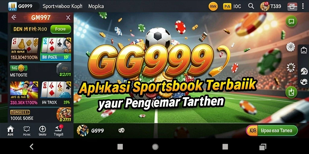 Screenshot gameplay GG999 yang menampilkan keseruan taruhan olahraga.