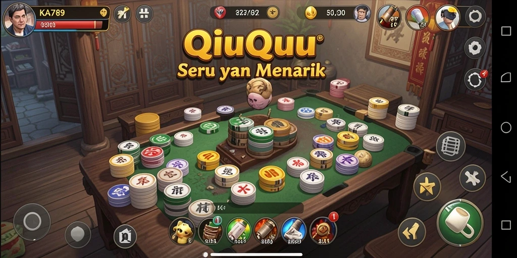 Screenshot gameplay QiuQiu yang menarik dan seru di KA789.