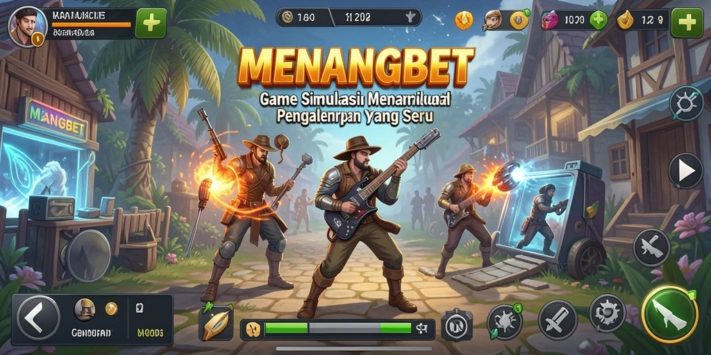 Tampilan gameplay MENANGBET yang mendebarkan dan memukau.